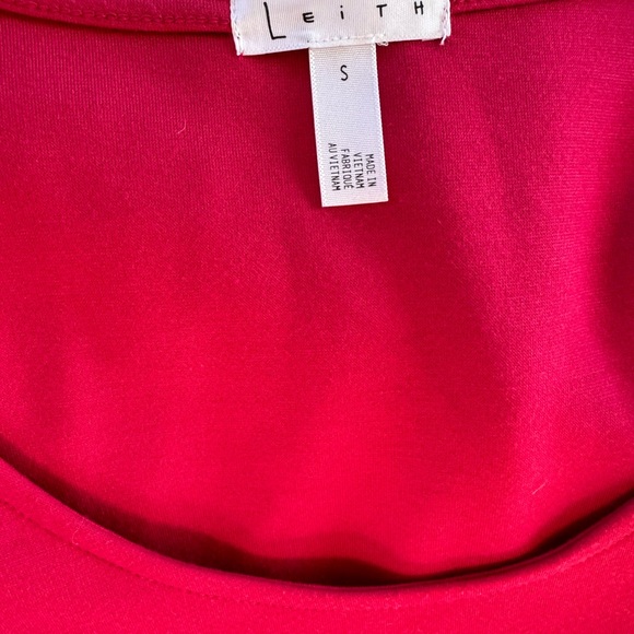 Long sleeve pink women dress - Picture 3 of 3